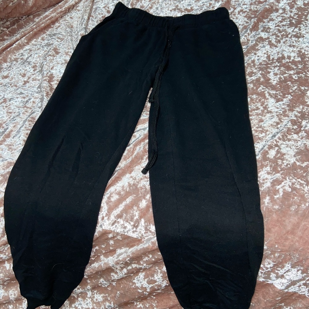 Black sweats
